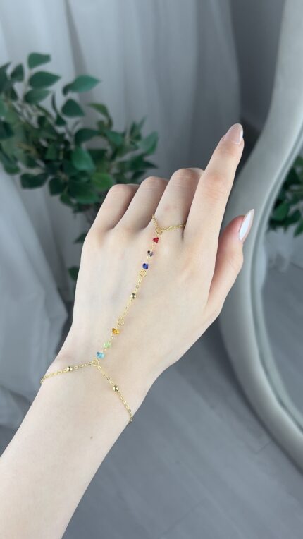Hand chaîne Jasmine Colors