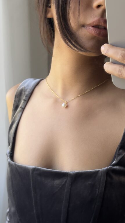 Collier petite perle